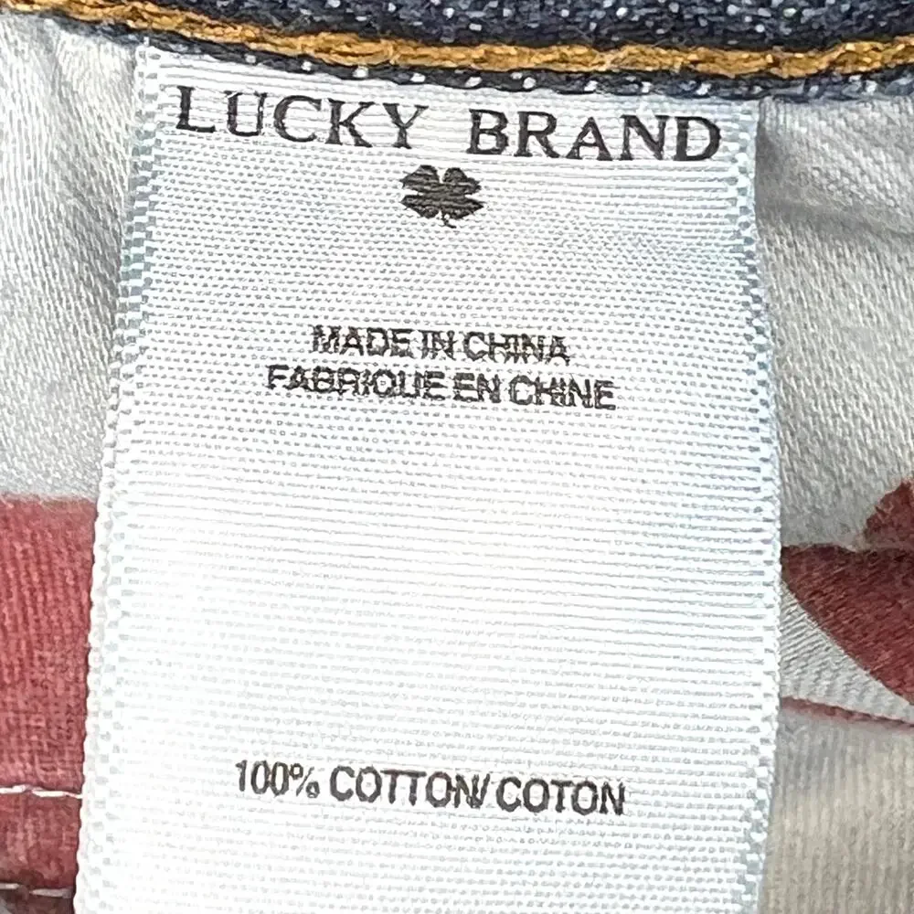 Lucky Brand Mens 181 Relaxed Straight Denim 100% Cotton Jeans Size 32 x 30